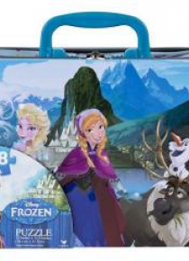 Puzzle Frozen w kuferku