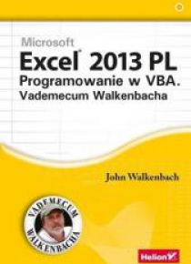 Excel 2013 PL Programowanie w VBA Vademecum...