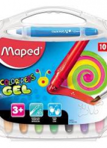 Kredki Colorpeps żelowe 10 kolorów MAPED