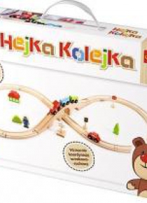 Zabawka drewniana - Hejka Kolejka TREFL
