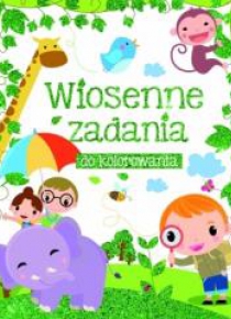 Wiosenne zadania do kolorowania