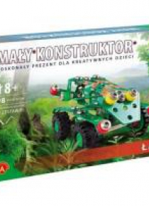 Mały Konstruktor - Kolorowy łazik ALEX
