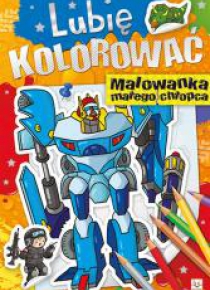 Lubię kolorować. Malowanka małego chłopca