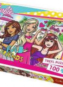 Puzzle 100 Wakacje Barbie TREFL