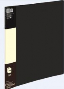 Teczka ofertowa 10 koszulek czarna GRAND