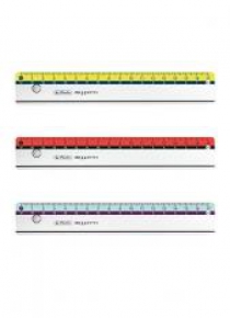 Linijka plastikowa 17cm My.pen mix