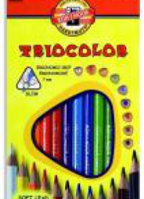 Kredki Triocolor 7mm 12 kolorów KOH-I-NOOR