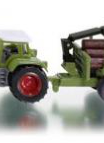 Siku 16 - Traktor z leśną przyczepą S1645