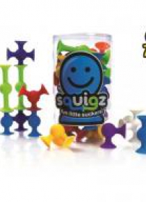 Przyssawki Squigz silikonowe klocki 24el