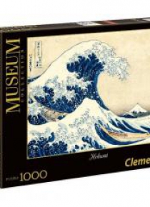 Puzzle 1000 Wielka fala w Kanagawie.Hokusai