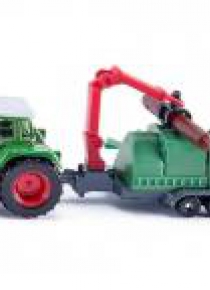Siku 16 - Traktor z z rębakiem do drewna S1675