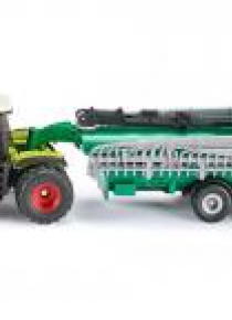 Siku Farmer - Traktor ClaasXerion z cysterną S1827