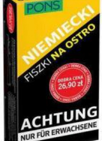 Fiszki na ostro. Niemiecki PONS
