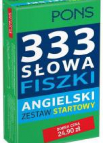 333 Słowa Fiszki. Angielski Zestaw startowy PONS