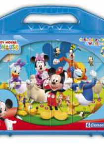 Klocki Cubes 24 Klub Przyjaciół Myszki Mickey