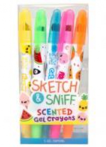 Kredki żelowe pachnące Sketch&Sniff 5szt