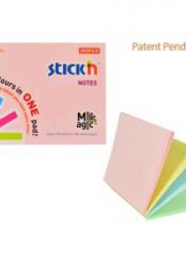 Notes samoprzylepny Magic pad pastel mix 76x101mm