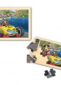Drewniana układanka Mickey and the Roadster Racers