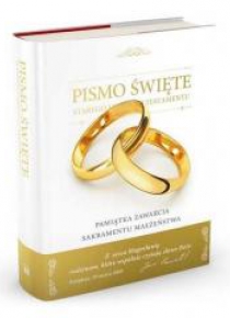 Biblia domowa 2017 Pamiątka Sakramentu Małżeństwa