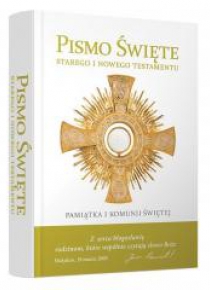 Biblia domowa 2017 Pamiątka I Komunii Świętej