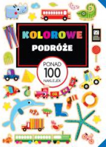 Kolorowe podróże. Ponad 100 naklejek