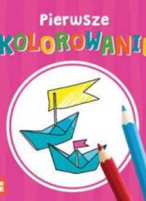 Pierwsze kolorowanie. Różowa