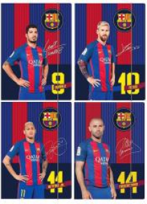 Teczka z gumką A4 FC Barcelona Barca Fan 5 ASTRA