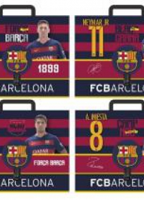 Teczka z rączką A4 twarda FC Barcelona 5 ASTRA