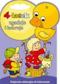4-latek zgaduje i koloruje