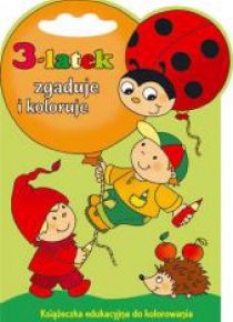 3-latek zgaduje i koloruje