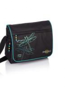 Torba na ramię AN-19 Animals 2 Shiny&Teal ASTRA