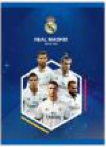 Zeszyt A5/60K kratka Real Madrid 3 (10szt) ASTRA