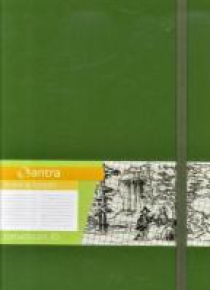 Notes A5 Kropki Romantyzm Khaki ANTRA