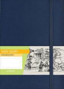 Notes A5 Gładki Romantyzm Granatowy ANTRA