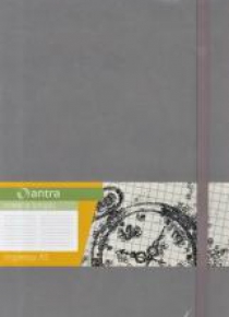Notes A5 Kropki Impresja Szary ANTRA