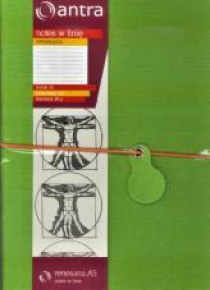 Notes A5 Linia Renesans Zielony ANTRA