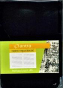 Notes Reporterski A6 Linia Romantyzm Czarny ANTRA