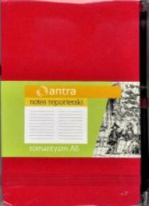 Notes Reporterski A6Linia Romantyzm Czerwony ANTRA