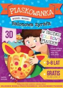 Piaskowanka 3D Żyrafa MAC