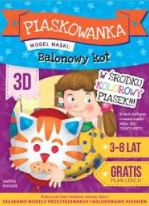 Piaskowanka 3D Kot MAC
