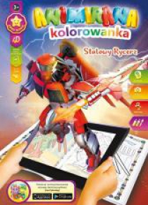 Kolorowanka A4/8 4D Stalowy Rycerz