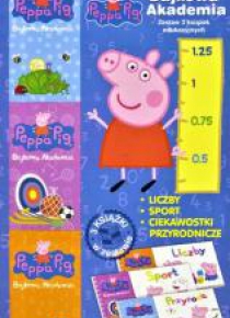Bajkowa Akademia.Świnka Peppa nr 2 123 (3 książki)