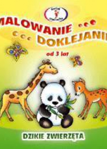 Malowanie, doklejanie - dzikie zwierzęta