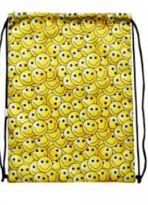 Worek szkolny plecak WR102 Emoji żółty MESIO