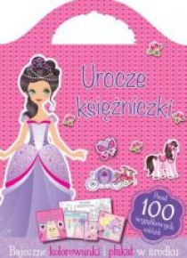 Urocze księżniczki. Fantazyjne kolorowanki