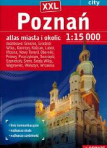 Poznań plus 17 XXL atlas miasta