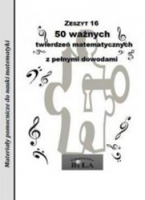 50 ważnych twierdzeń matematycznych... w.2