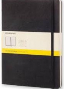 Notes Classic 19x25 tw. kratka- czarny MOLESKINE
