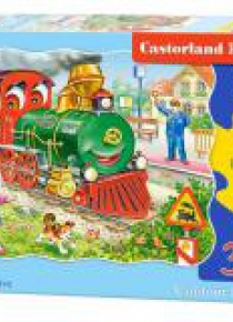 Puzzle 30 Green Locomotive CASTOR