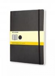 Notes Classic 19x25 kratka - czarny MOLESKINE